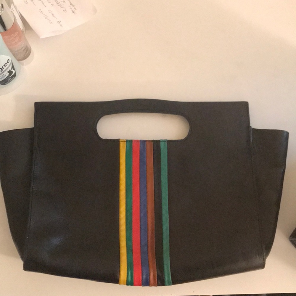 Clare V. Leather Clutch